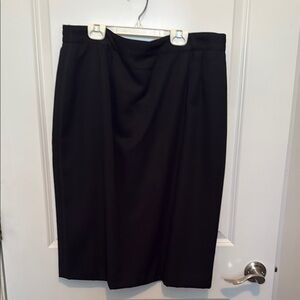Adidas Black Ruched Pencil Skirt